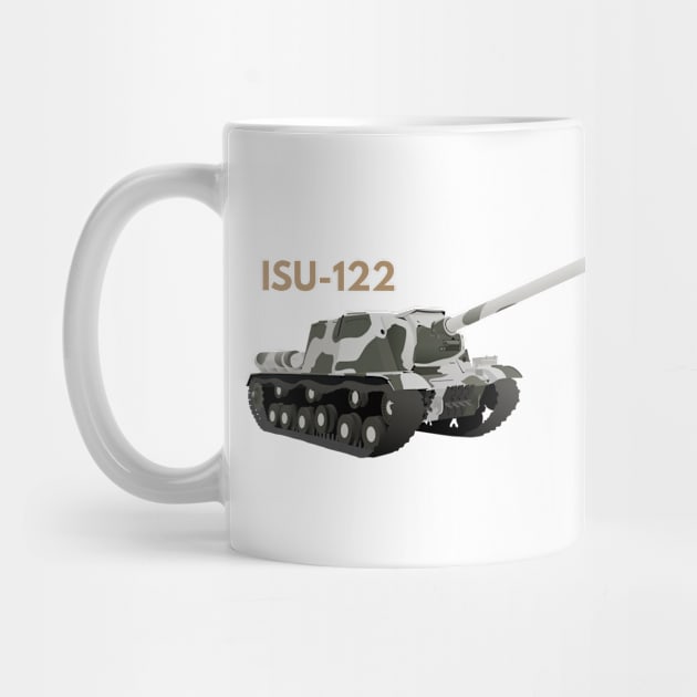 ISU-122 Soviet WW2 Tank Destroyer by NorseTech